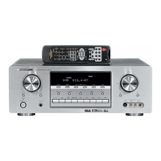 Marantz SR5400 Service Manual