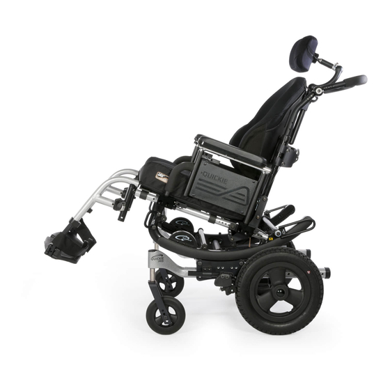Quickie Iris User Instruction Manual & Warranty