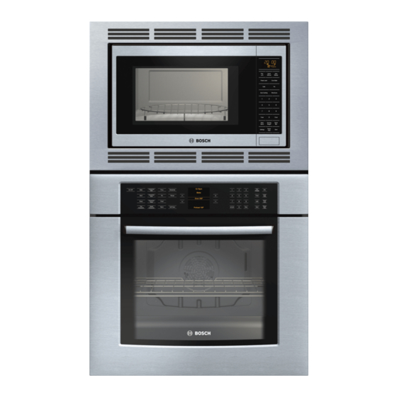 Bosch HBL8750 Use And Care Manual
