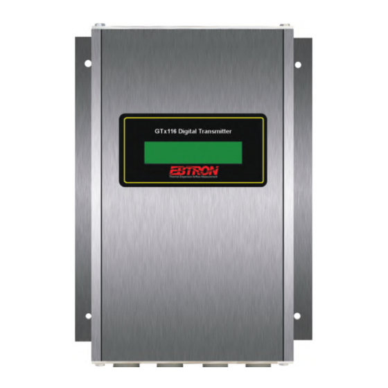 EBTRON GTX116 TRANSMITTER TECHNICAL MANUAL ManualsLib