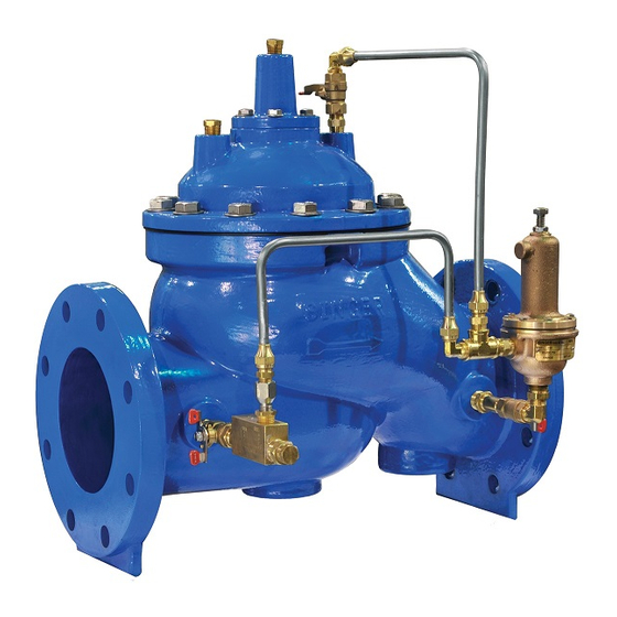 SINGER VALVE 106PG INSTALLATION, OPERATING AND MAINTENANCE INSTRUCTION
