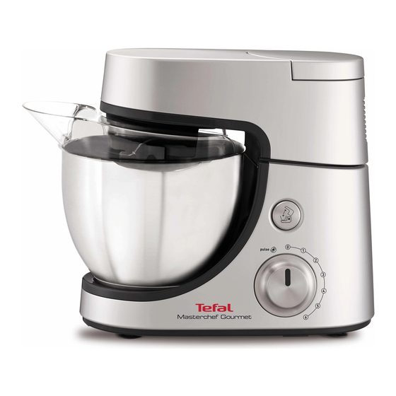 TEFAL MASTERCHEF GOURMET FOOD PROCESSOR USER MANUAL ManuaLib