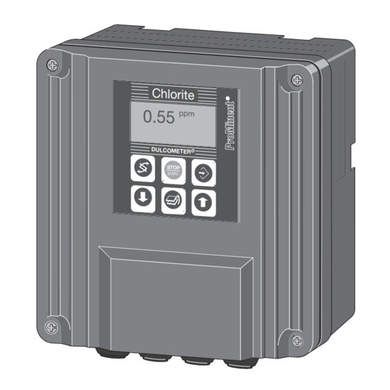 PROMINENT D1CA CONTROLLER OPERATING INSTRUCTIONS MANUAL
