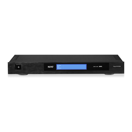NUVO NVP3100 SERIES STEREO SYSTEM PRODUCT MANUAL ManualsLib