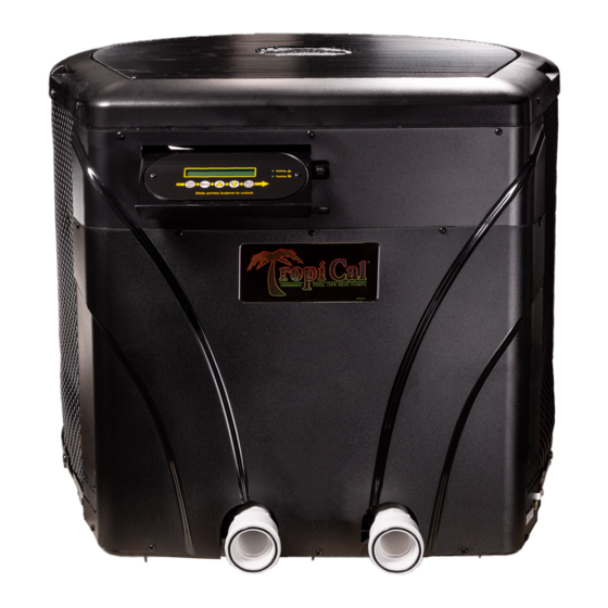 AQUACAL HEATWAVE SUPERQUIET TROPICAL HEAT PUMP INSTALLATION MANUAL