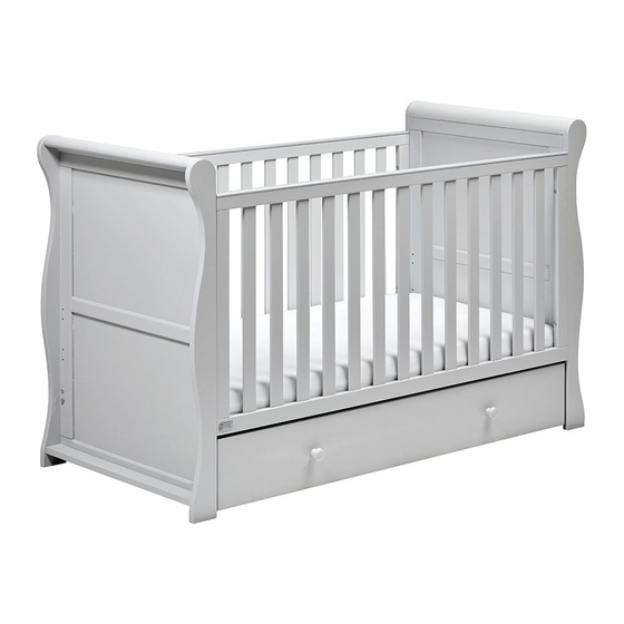 East coast kensington store cot bed