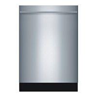 Bosch SHX46L15UC - Dishwasher With 4 Wash Cycles Use And Care Manual