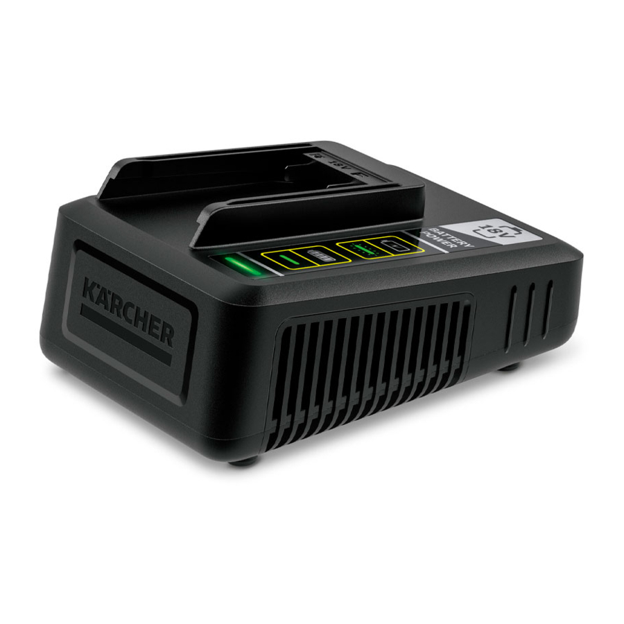 Kärcher BC 18 V 2,5 A Manual