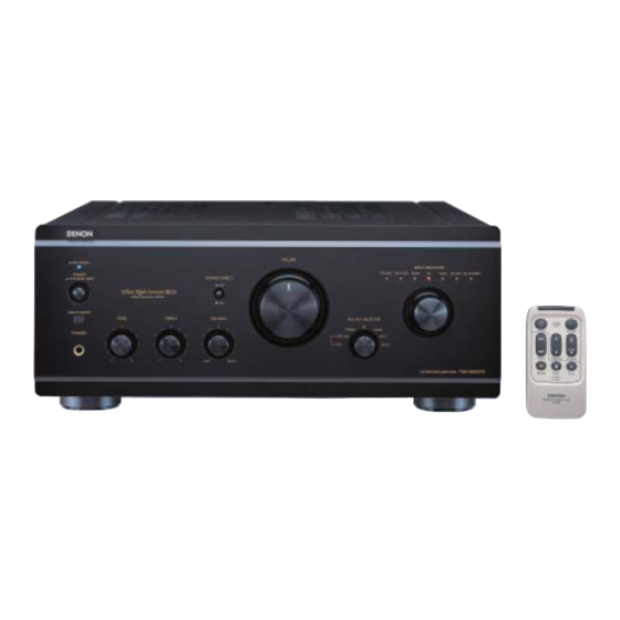 Denon PMA-2000 IV R Specifications