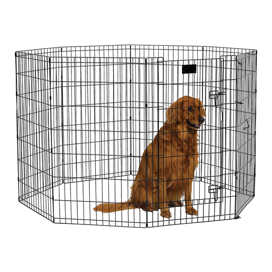 Midwest Exercise Pens 550-18 Assembly Instructions