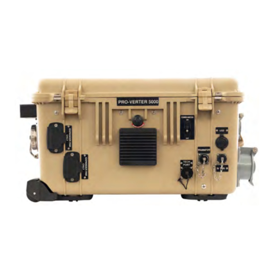 Solar Stik 24VDC PRO-VERTER 7000-120 AGS Operator And  Maintenance Manual