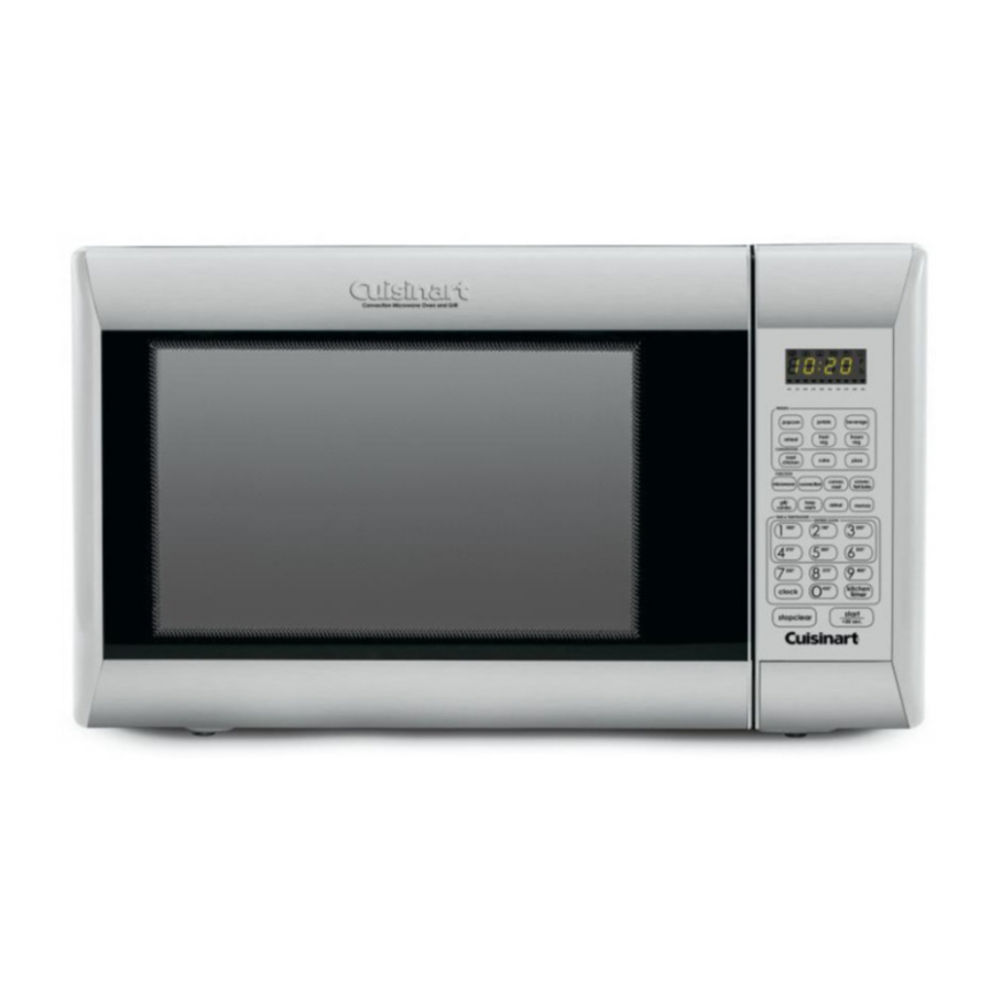 Cuisinart CMW-200 Convection Microwave Oven with Grill Manual