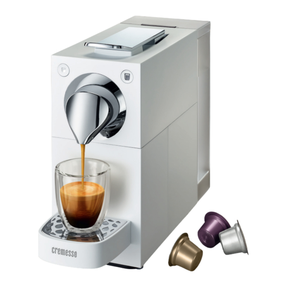 Cremesso SMART UNA AUTOMATIC User Manual