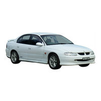 HOLDEN Utility 2001 Owner's Handbook Manual
