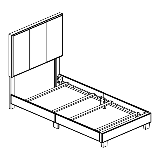 Homelegance 1660BKT-1 Assembly Instruction
