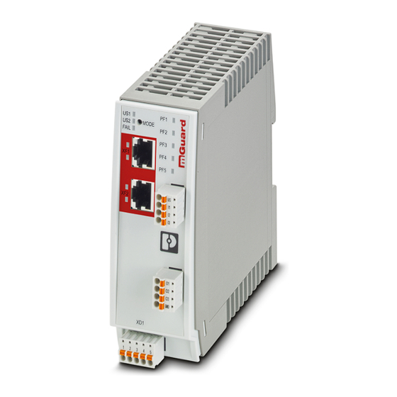 Phoenix Contact FL MGUARD 2000 Installation And Startup Manual