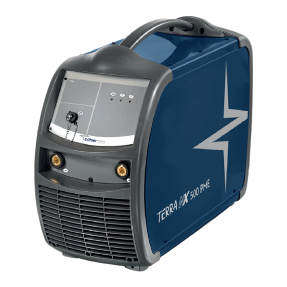 voestalpine bohler TERRA NX 320 PME Instruction Manual