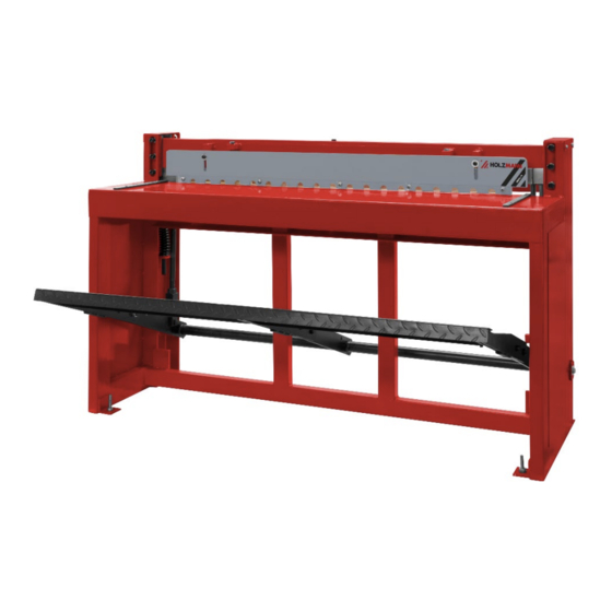 HOLZMANN MASCHINEN TBS1320N Manual