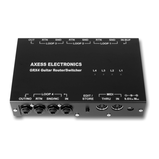 Axess Electronics / GRX4ギター - エフェクター