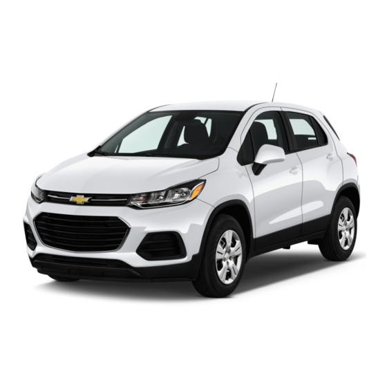 Chevrolet TRAX 2018 Owner's Manual