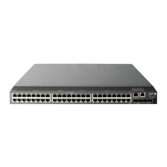 HP A5830 Series Configuration Manual