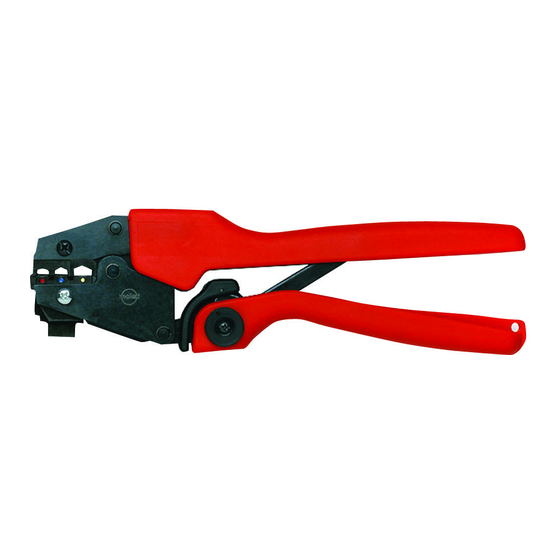 MOLEX RHT5771 CRIMP TOOL OPERATING INSTRUCTION SHEET AND SPECIFICATIONS ManualsLib