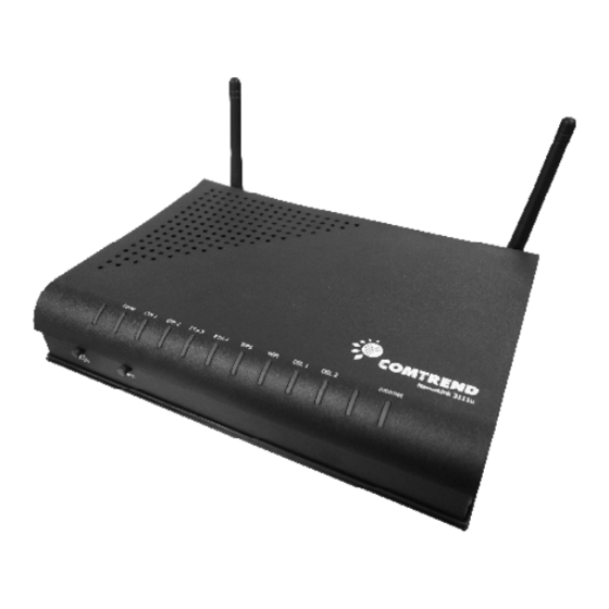 COMTREND CORPORATION NEXUSLINK 3111U NETWORK ROUTER USER MANUAL ...