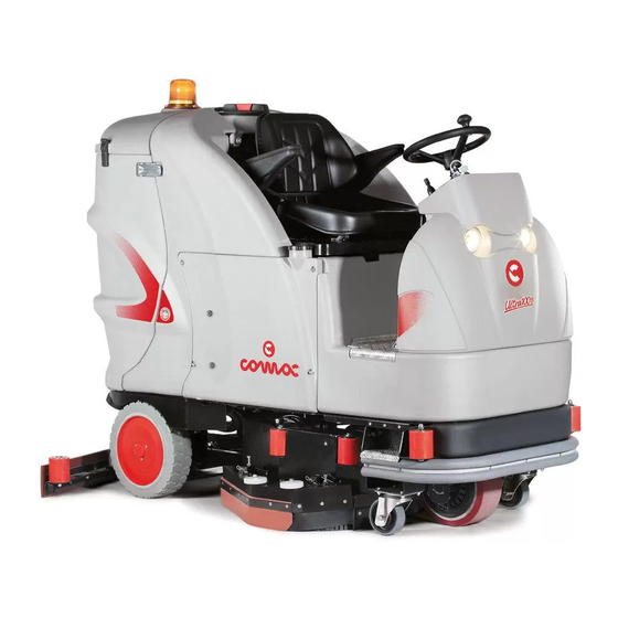 COMAC ULTRA 85B SCRUBBER USE AND MAINTENANCE MANUAL | ManualsLib