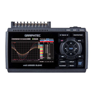 GRAPHTEC MIDI LOGGER GL240 DATA LOGGER USER MANUAL | ManualsLib