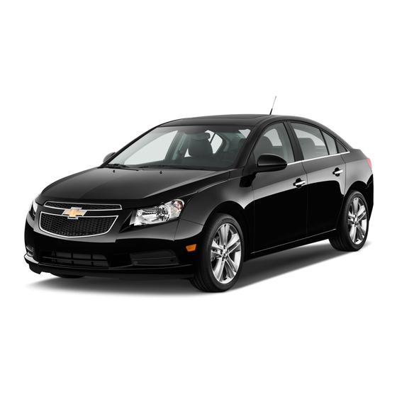CHEVROLET CRUZE 2012 AUTOMOBILE MANUAL ManualsLib