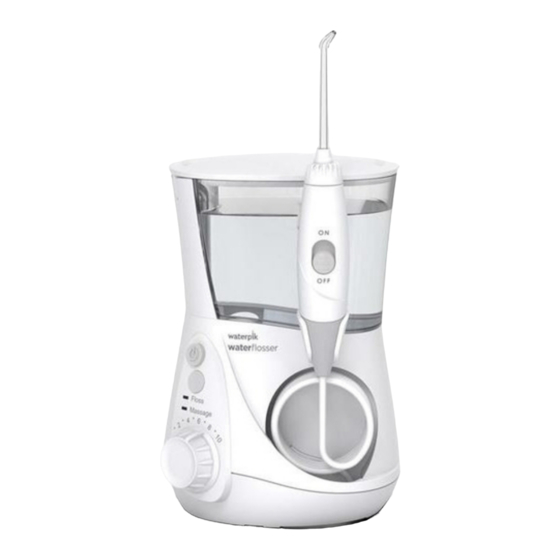 Waterpik Wp 600 Series User Manual Pdf Download Manualslib