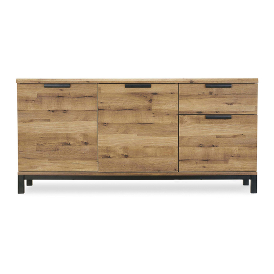 NEXT BRONX LARGE SIDEBOARD INDOOR FURNISHING ASSEMBLY INSTRUCTIONS