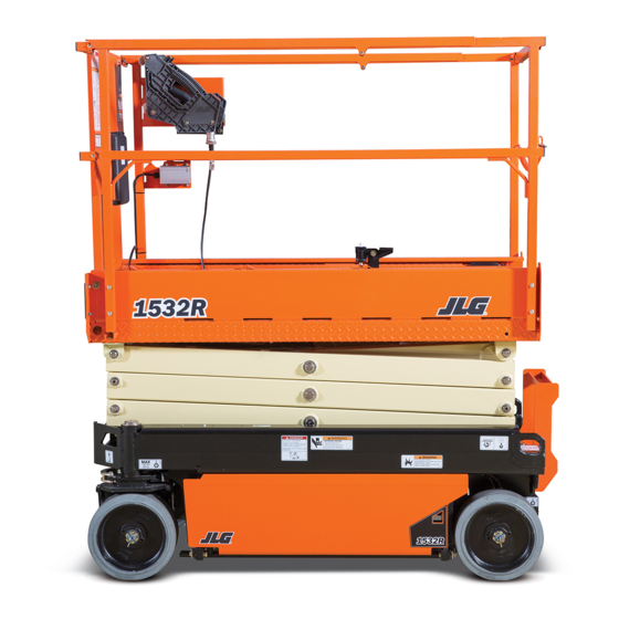 JLG 1532R SCISSOR LIFT OPERATION AND SAFETY MANUAL ManualsLib