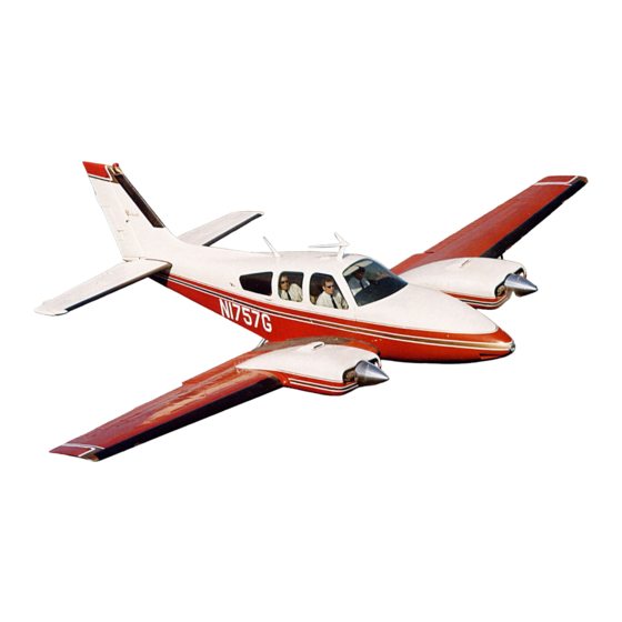 Raytheon Beech Baron A55 Shop Manual