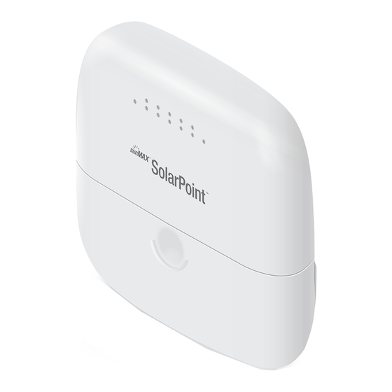 Ubiquiti SunMax SolarPoint SM-SP-40 Quick Start Manual