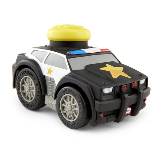 Little Tikes SLAMMIN' RACERS Police Car Instructions