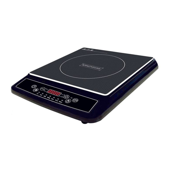 User Manuals: Royalty Line EIP-2000.1 Induction Cooker