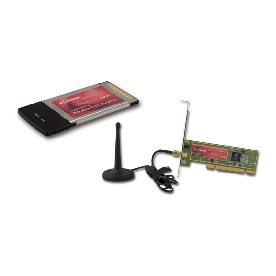 Edimax EW-7108PCg Quick Install Manual