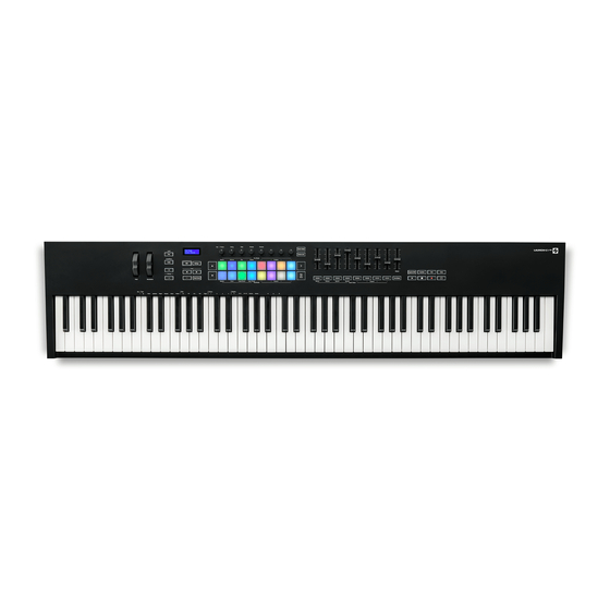 Novation Launchkey 25 User Manual