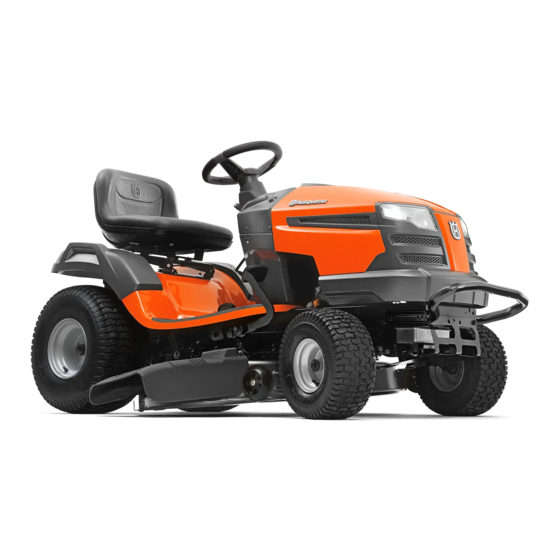 Husqvarna TS 242 Riding Lawn Mower Manuals