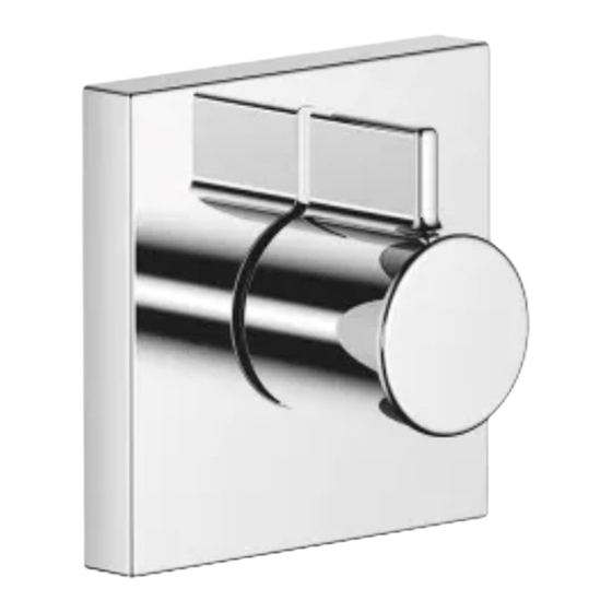 Dornbracht 36 607 740-FF Installation Instructions Manual