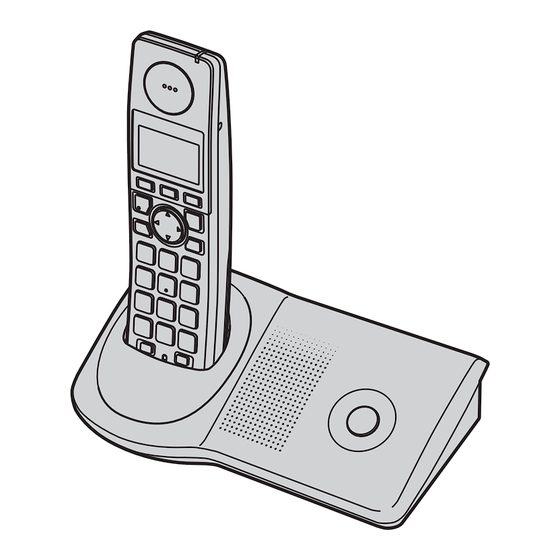 Panasonic KX-TG7150FX Operating Instructions Manual