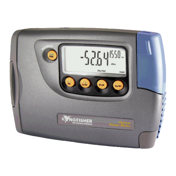 Kingfisher KI 3800 Series Quick Reference Manual