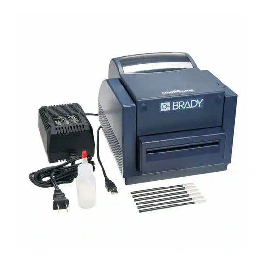 BRADY MINIMARK LABEL MAKER USER MANUAL ManualsLib