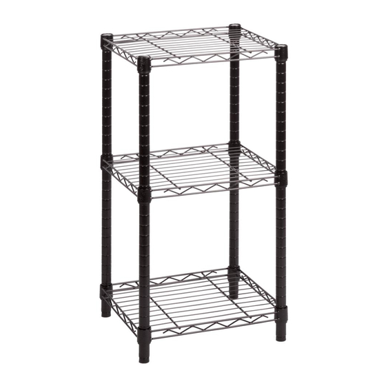 HONEY CAN DO SHF02217 INDOOR FURNISHING ASSEMBLY INSTRUCTIONS MANUAL