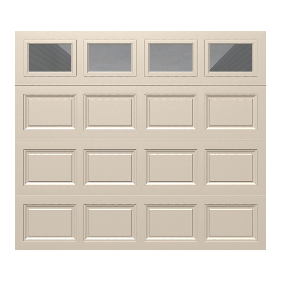 WAYNEDALTON 8100 GARAGE DOOR OPENER INSTALLATION INSTRUCTIONS AND