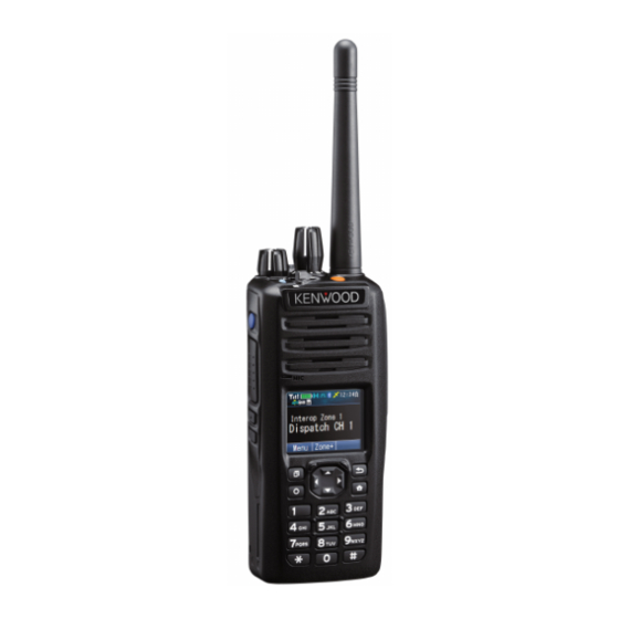 JVCKENWOOD NX-5400 TWO-WAY RADIO QUICK REFERENCE MANUAL | ManualsLib