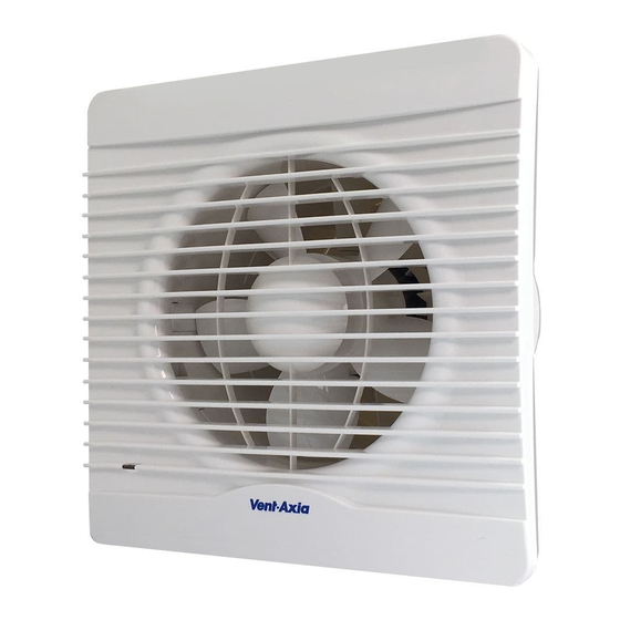 Vent Axia Silhouette 100b Fan Installation And Wiring Instructions Manualslib - Vent Axia Bathroom Fan Instructions Pdf