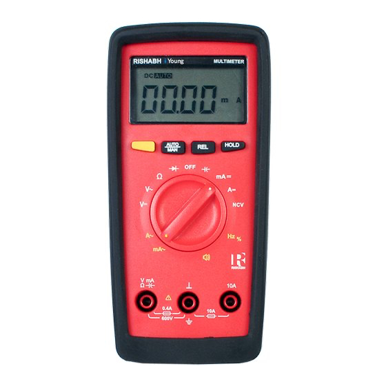 RISHABH YOUNG MULTIMETER USER MANUAL | ManualsLib