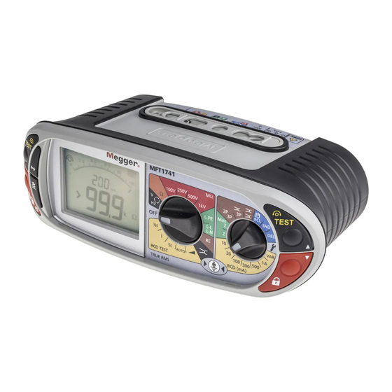 Megger MFT1845 Application Note